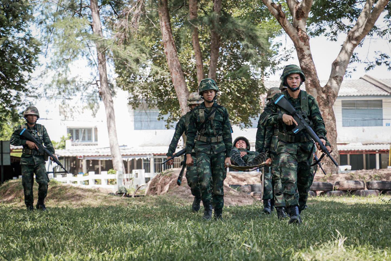 หลักสูตร Tactical Combat Casualty Care สำหรับหน่วยรบกองทัพบก
