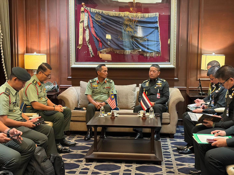 บรรยากาศการประชุมความร่วมมือด้านการทหาร ระหว่าง ทบ. และ ทบ.มซ. ครั้งที่ 8