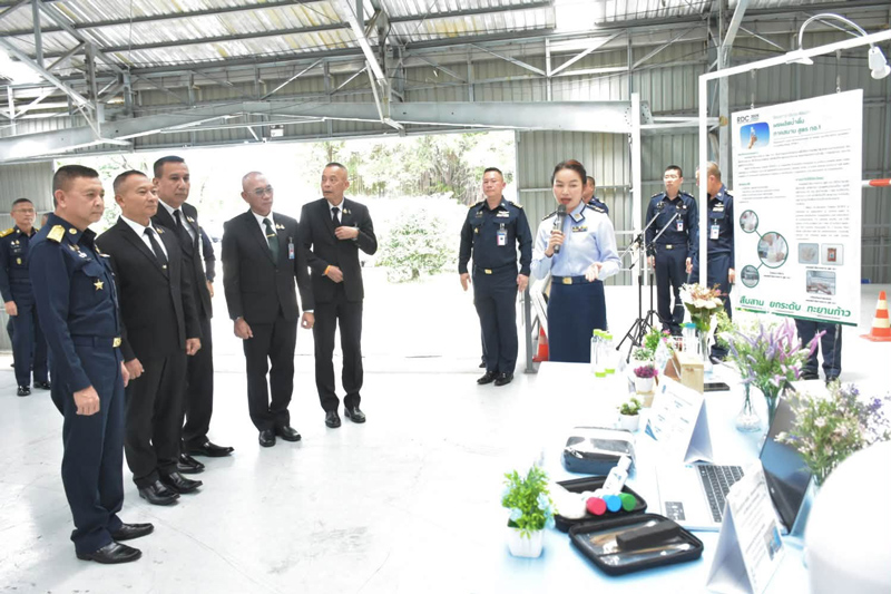 คณะผู้ช่วยรัฐมนตรีประจำกระทรวงกลาโหม ตรวจเยี่ยมศูนย์วิจัยกองทัพอากาศ 2569