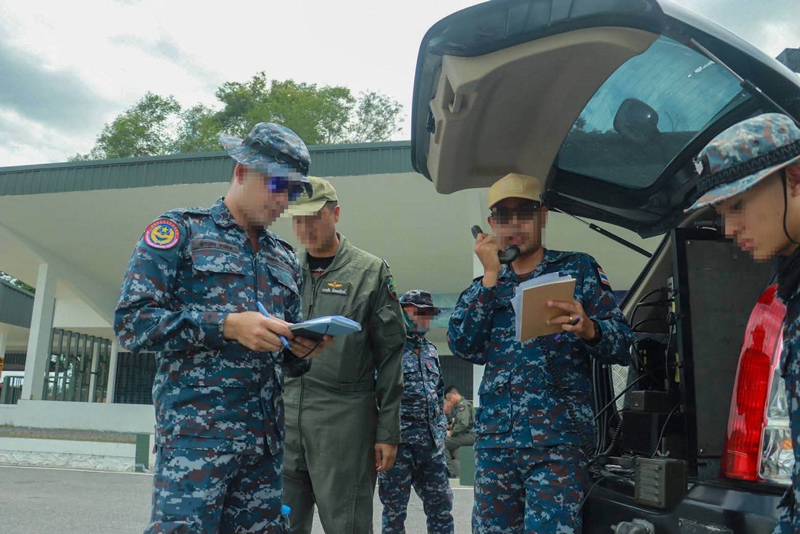 กองทัพอากาศไทยซ้อมรบร่วมระหว่างกำลังทางอากาศและกำลังภาคพื้น