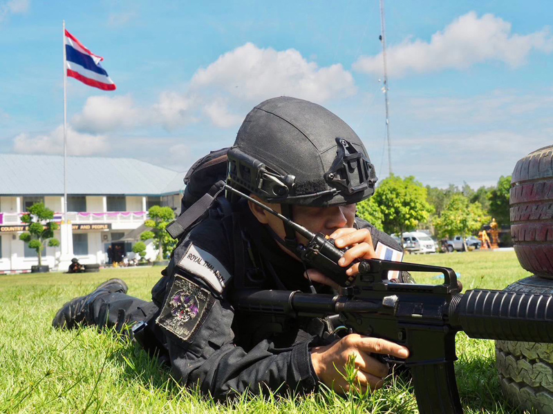 การปฏิบัติหน้าที่ตามระเบียบ ทบ. ของทหารพราน