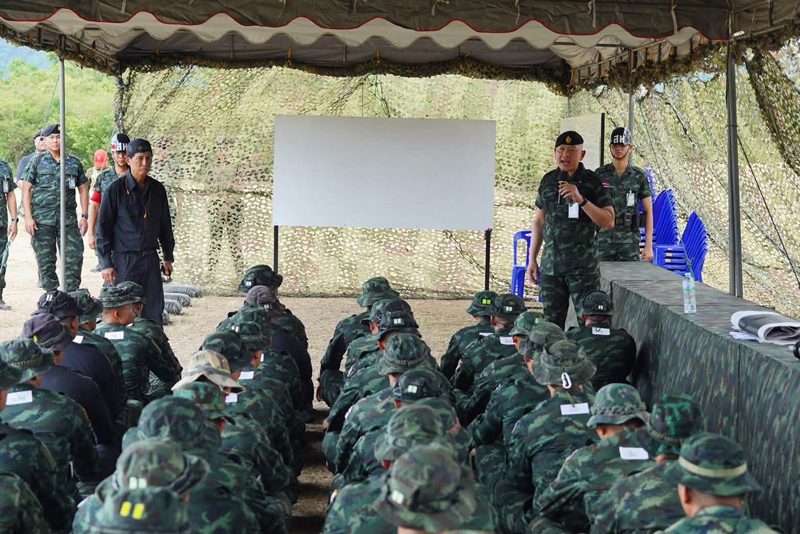 อบรมการใช้อาวุธปืนลูกซองสกัดกั้น UAV สำหรับกำลังพลชายแดน