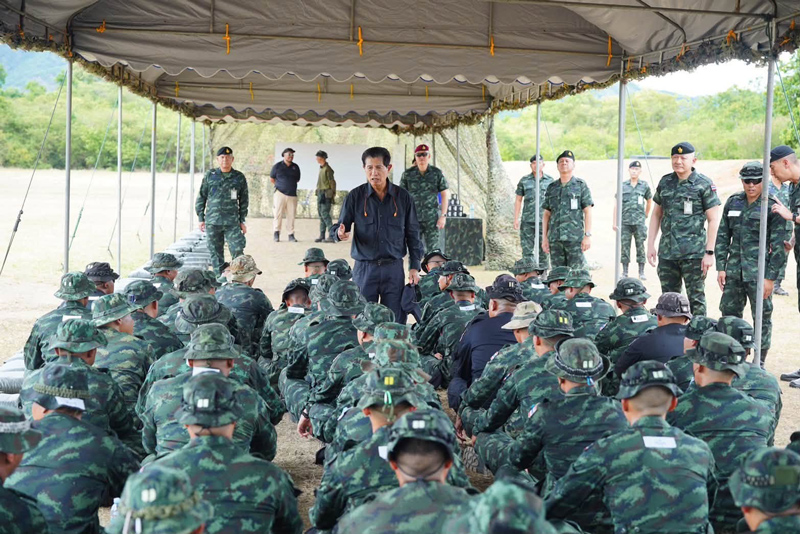การฝึกขยายผลสู่หน่วยรอง พล.ร.9 เสริมเขี้ยวเล็บต้านโดรน