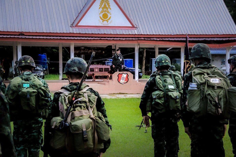 ภาพบรรยากาศ หน่วย ร.6 พัน.3