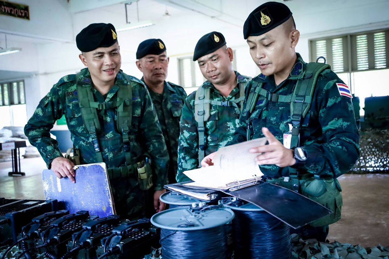 การตรวจสำรวจพิเศษ สป. สายยุทธบริการทั้ง 9 สาย กองทัพบก