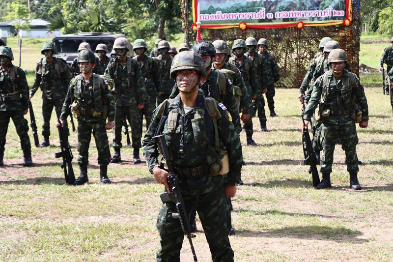 พิธีตรวจความพร้อมรบ ร.23 พัน.3 ประจำปี 2569