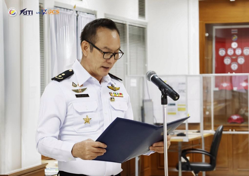 ห้องฝึกอบรมระบบอากาศยานไร้คนขับ ชั้น 6 สถาบันเทคโนโลยีป้องกันประเทศ