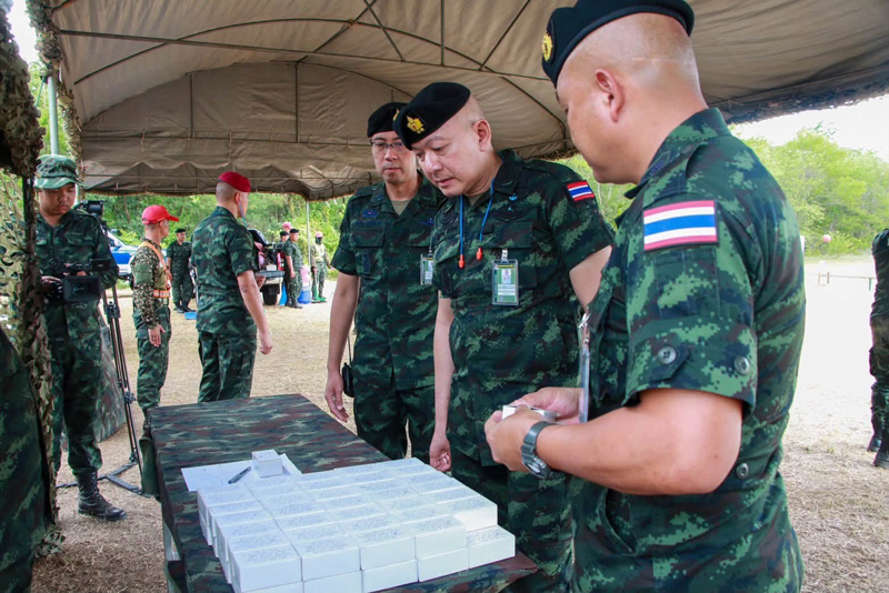 กองพลทหารราบที่ 9 ตรวจความพร้อมก่อนเริ่มการซ้อมยิงปืนลูกซอง