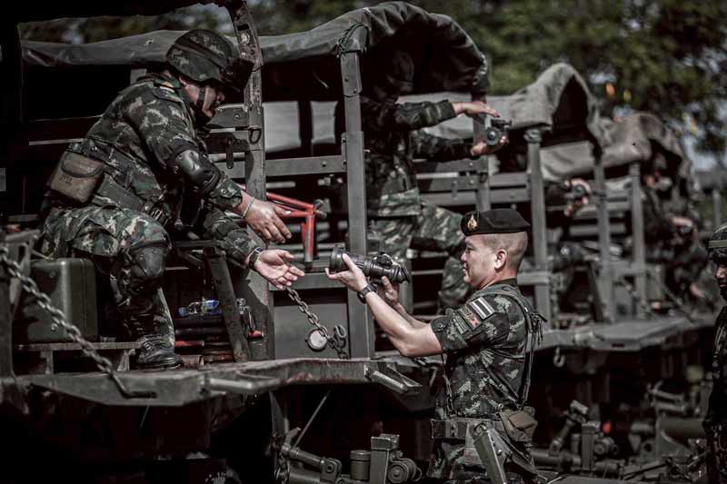 ความพร้อมของอาวุธยุทโธปกรณ์ในภารกิจฝึกร่วม RDF-X กองทัพบก