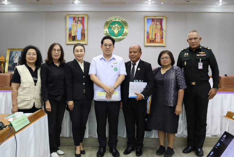 สำนักงานแพทย์ สำนักงานสนับสนุน สำนักงานปลัดกระทรวงกลาโหม ร่วมงาน สธ.