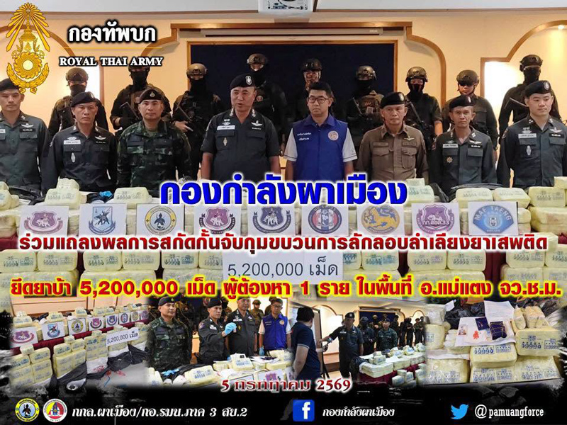 จากเพจเฟซบุ๊ก กองกำลังผาเมือง