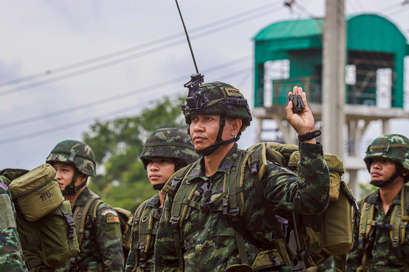 กำลังพล ร.31 พัน.1 รอ. ร่วมฝึกซ้อม RDF-X