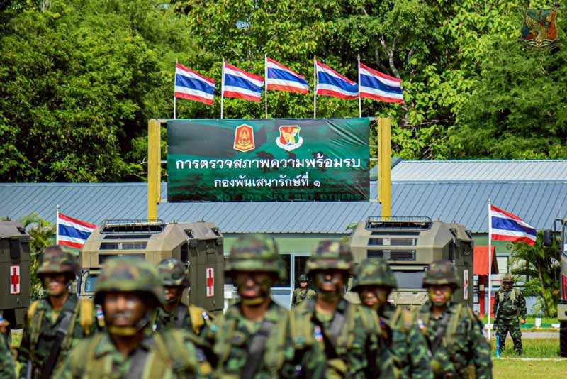 พิธีตรวจสภาพความพร้อมรบของหน่วยขึ้นตรง พล.1 รอ. ประจำปี 2569