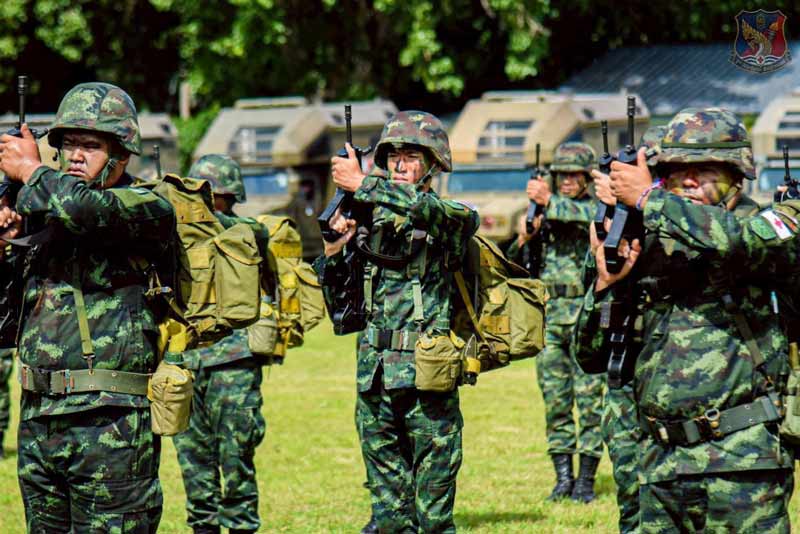 การฝึกทางยุทธวิธีและการเตรียมความพร้อมรบของกองทัพบกไทย
