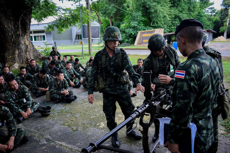 ทหารราบ กรมทหารราบที่ 6 ร่วมอบรมเพิ่มขีดความสามารถในหน่วย