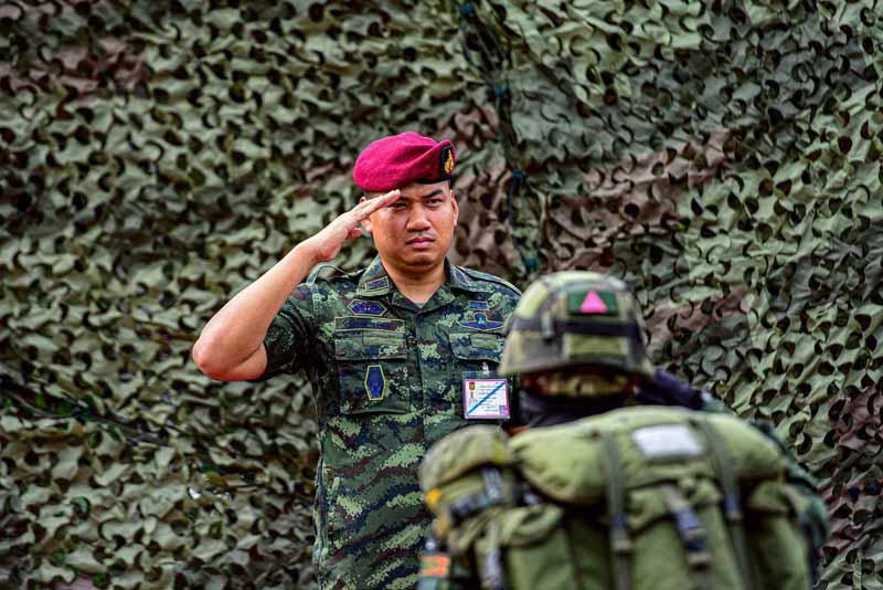 การตรวจสภาพความพร้อมรบในการฝึก RDF-X ประจำปี 2569 ของ พล.1 รอ.