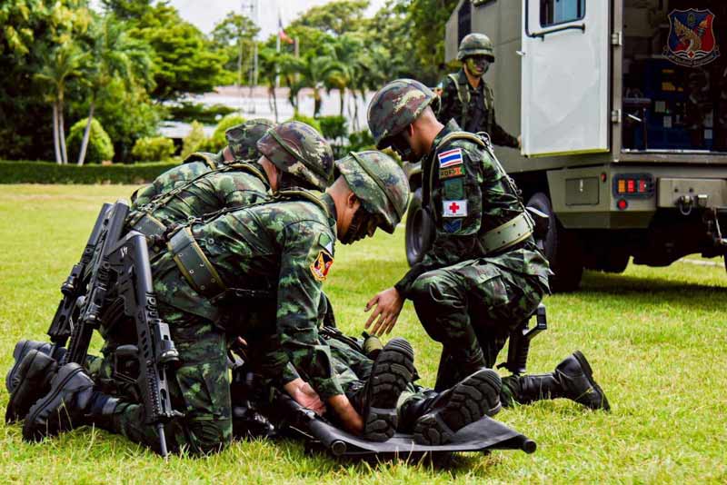 กองพลทหารราบที่ 1 รักษาพระองค์ แสดงศักยภาพความพร้อมรบขั้นสูงสุด