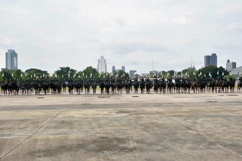 ความผูกพันและการฝึกฝนร่วมกันระหว่างกำลังพลทหารม้าและม้าทรงประจำหน่วย