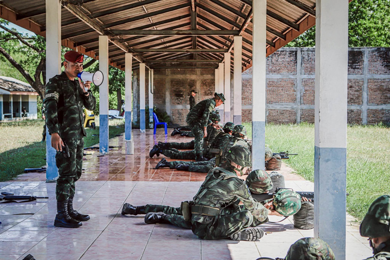 การฝึกภาคสนามเป็นหน่วยรบเฉพาะกิจในสงครามรูปแบบใหม่ RDF-X
