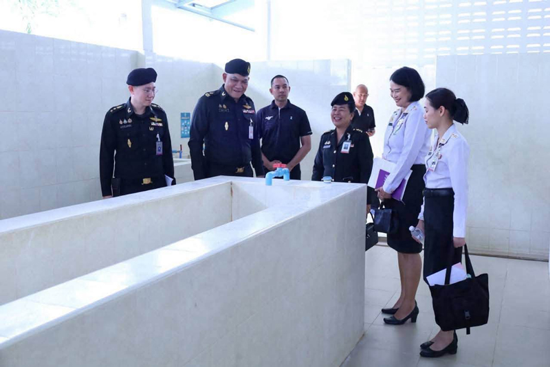 ทีมแพทย์ สนพ.สสน.สป. ประเมินมาตรฐานสุขาภิบาลในหน่วยทหาร