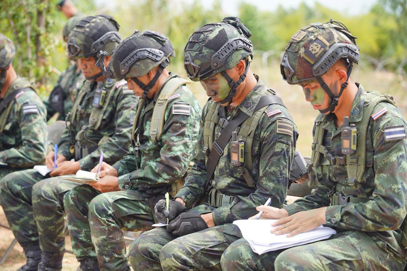 กำลังพลกองพลทหารราบที่ 9 เข้าร่วมการฝึกเป็นหน่วยกองพัน