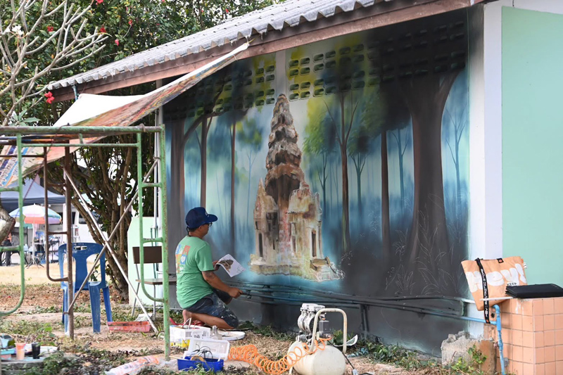 ศิลปะที่ใช้ศรัทธาในความรักและสันติภาพเป็นอาวุธในการสื่อสาร