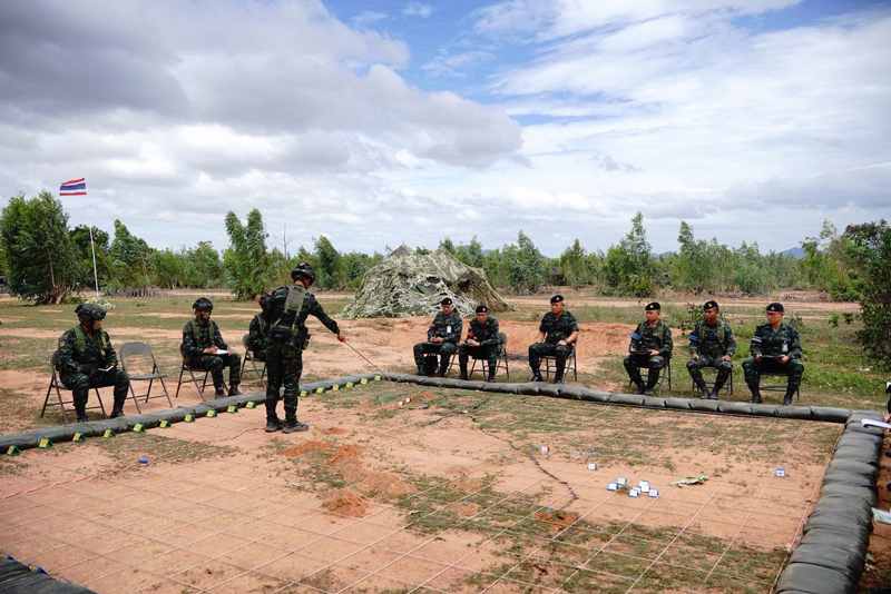 คณะกรรมการประเมินผลการฝึก พล.ร.9 ตรวจสอบขั้นตอนตามมาตรฐาน
