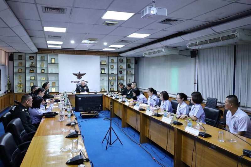 การส่งเสริมสุขภาพอาชีวอนามัยในกองทัพไทย