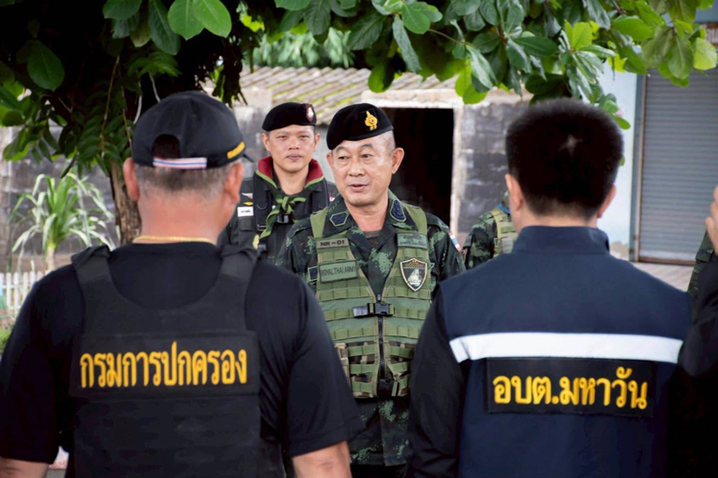 กองกำลังนเรศวรยืนเคียงข้างประชาชนในพื้นที่ชายแดนอย่างต่อเนื่อง