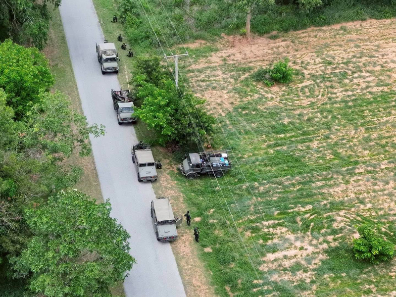 การปฏิบัติภารกิจของ ร้อย.ป.3031 ณ สนามฝึกค่ายสุรธรรมพิทักษ์