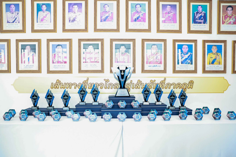 ถ้วยรางวัลและรางวัลเกียรติยศการแข่งขันทักษะนักรบไซเบอร์ 2569