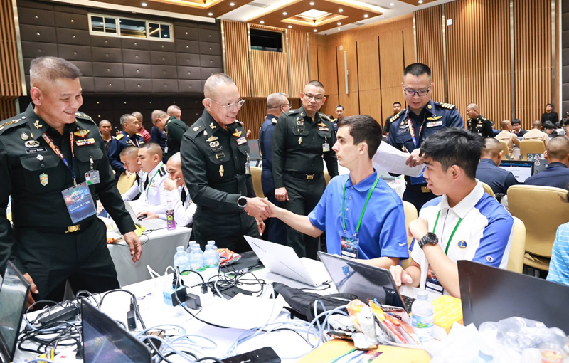 การทดสอบทักษะการตรวจสอบแกะรอยและตอบโต้ภัยคุกคามระบบสารสนเทศ