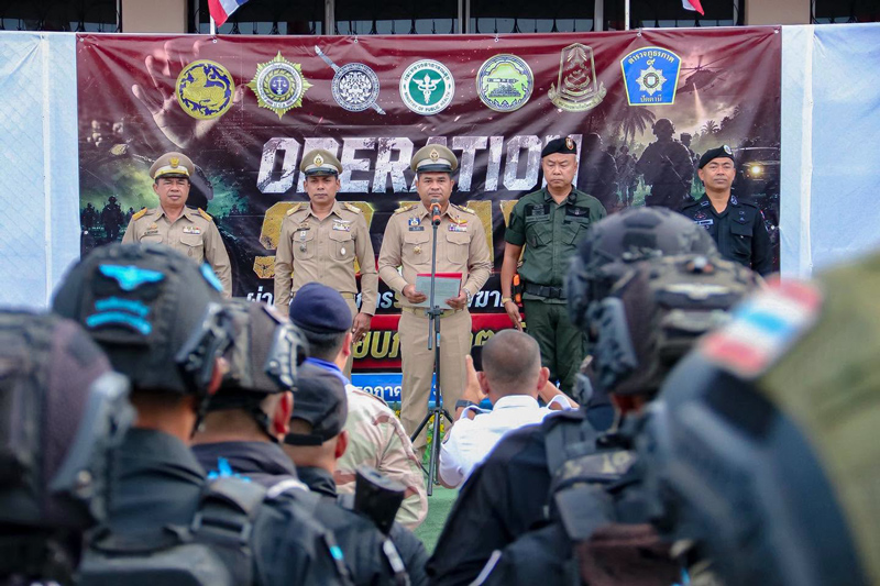 เจ้าหน้าที่ทหาร ตำรวจ และฝ่ายปกครอง บูรณาการกำลังร่วมกันในแผนสยบภัยปัตตานี 69