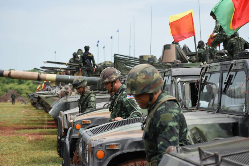 การทดสอบระบบการบังคับบัญชาและระบบสื่อสารหน่วยเฉพาะกิจ