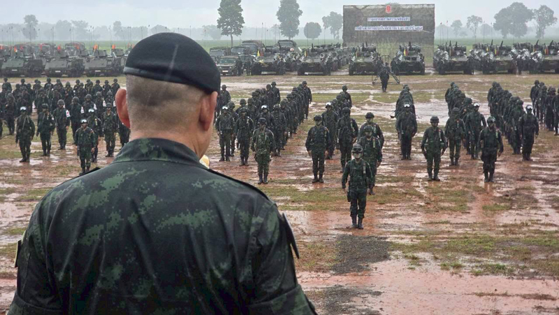 การฝึกซ้อมการประสานงานภายในกรมทหารราบเฉพาะกิจอย่างมีประสิทธิภาพ