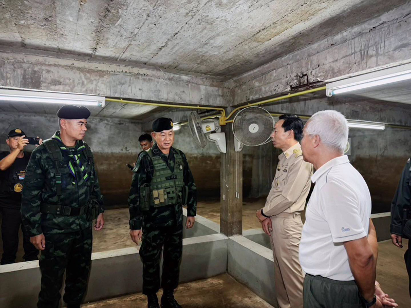 ภาพกิจกรรมการส่งมอบห้องเรียนปลอดภัยในพื้นที่อำเภอแม่สอด