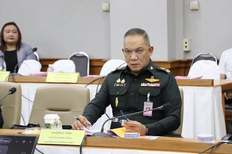 พลตรี ฐิติศักดิ์ นิรัติศัย ผู้อำนวยการสำนักงานแพทย์ สำนักงานสนับสนุน สำนักงานปลัดกระทรวงกลาโหม