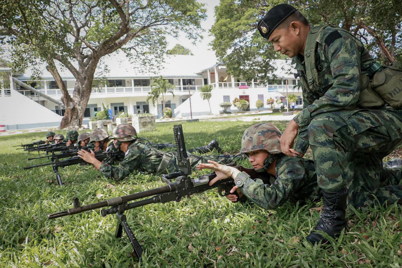 ร.3 พัน.2 กับภารกิจรักษาอธิปไตยผ่านการฝึกทหารเข้มข้น