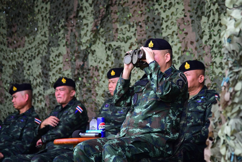 ยุทธวิธีสงครามรูปแบบใหม่ในการฝึกกองทัพบก ณ ประจวบคีรีขันธ์