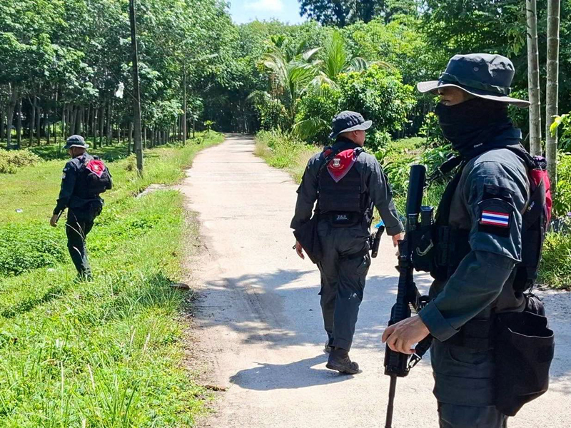 เจ้าหน้าที่ ฉก.ยะลา ปฏิบัติการในห้วง Operation 90 Days