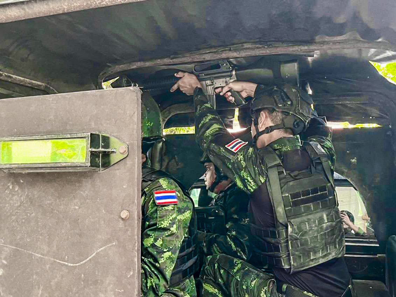 การฝึกตรวจการณ์และรักษาความปลอดภัยฐานปฏิบัติการ