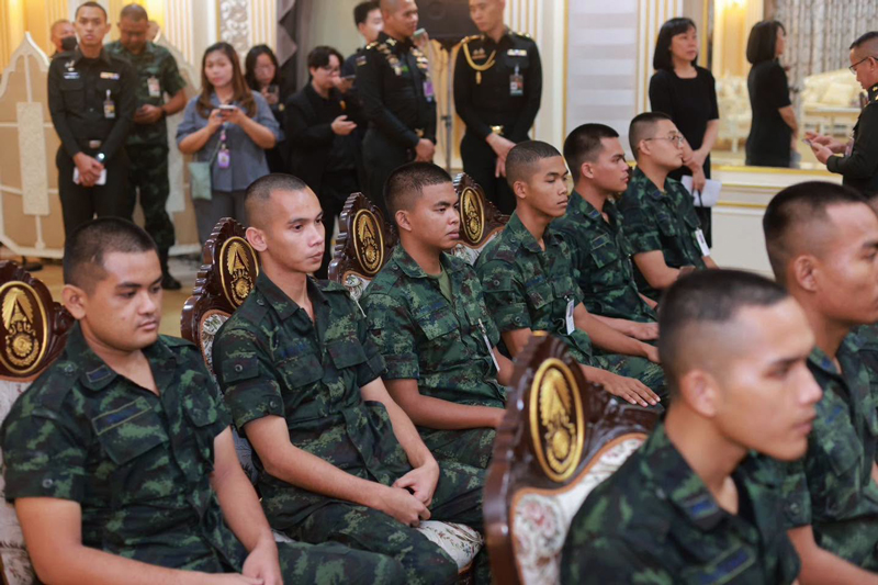 ทหารกองประจำการได้รับโอกาสทางการศึกษาที่มีคุณภาพ