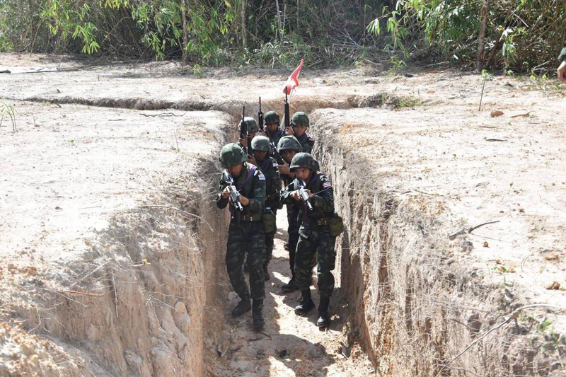 ร.5 พัน.3 เตรียมความพร้อมรับการประเมินระดับกองพัน