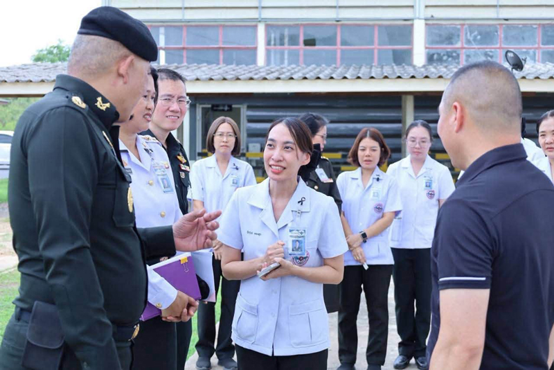 การทำงานร่วมกันของทีมแพทย์ทหารเพื่อคุณภาพชีวิตกำลังพล