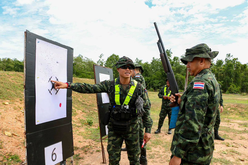 การฝึกทักษะยุทโธปกรณ์เพื่อความพร้อมรบของกองทัพบก