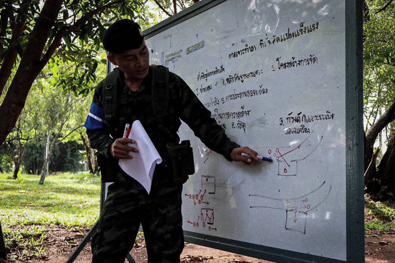 การฝึกหมู่ ตอน หมวด ร.3 พัน.3 ประจำปี 2569