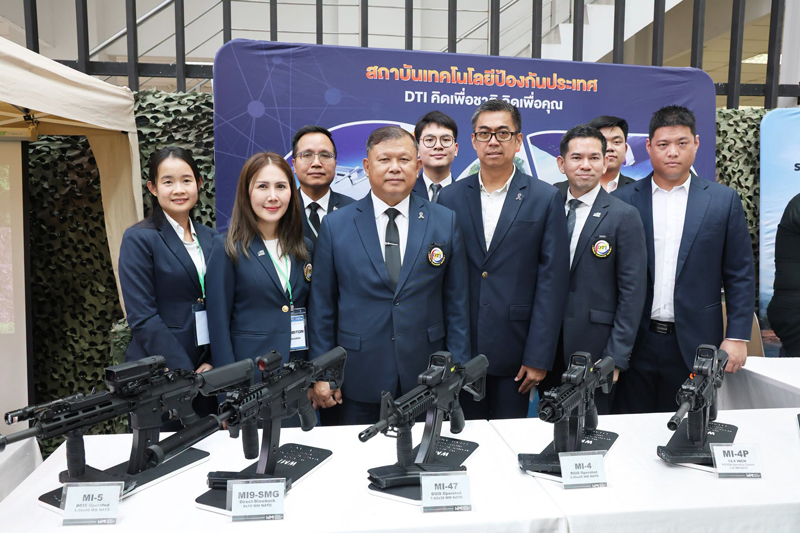 การจัดแสดงนวัตกรรมเพื่ออุตสาหกรรมป้องกันประเทศในงานวันภูมิปัญญานักรบไทย