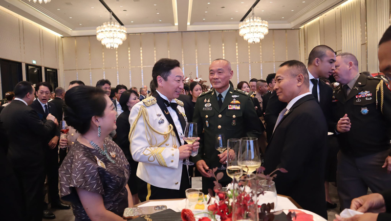 บรรยากาศงานวันกองกำลังป้องกันตนเองญี่ปุ่น ณ กรุงเทพฯ