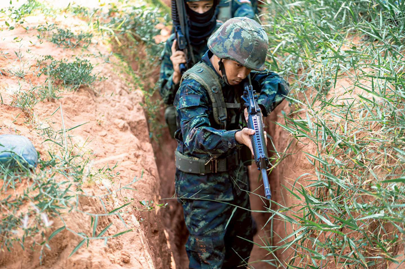 ร.8 พัน.3 พัฒนาทักษะยุทธวิธีประจำปี 2569