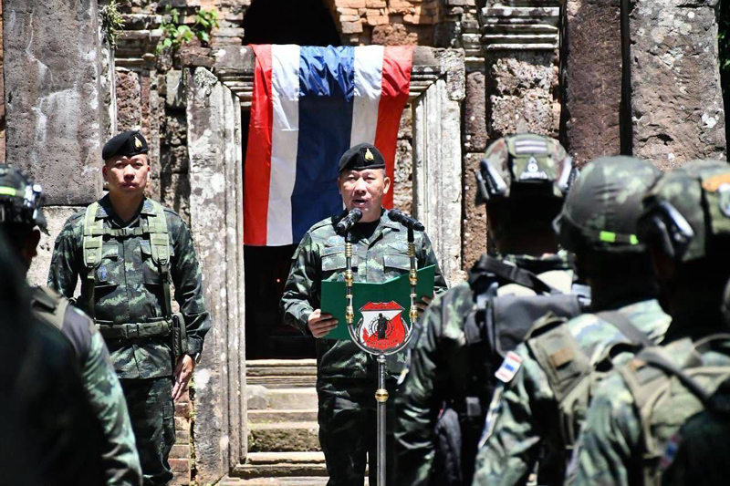 พ.อ.สุภัทร ชูตินันทน์ ผบ.ร.3 ตรวจเยี่ยมการฝึก